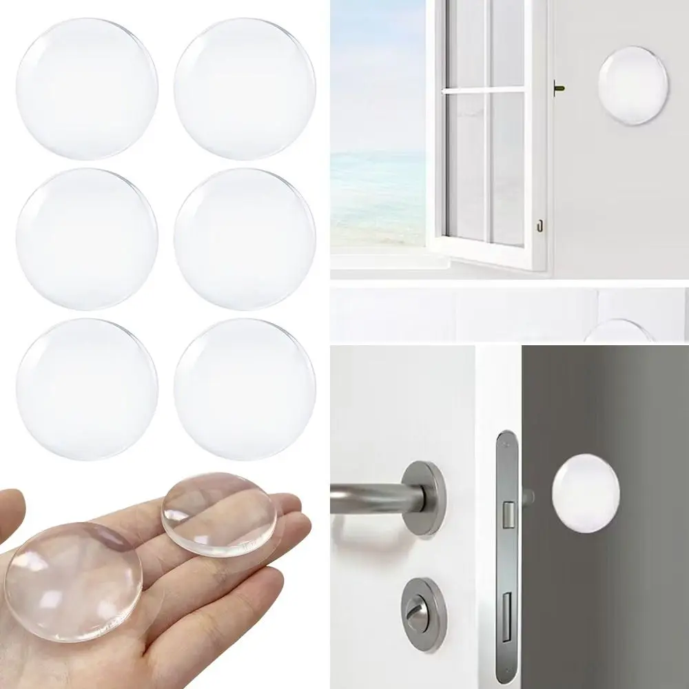 

Pu Refrigerator Door Handle Toilet Lid Self-Adhesive Muffler Pad Sticker Buffer Pad Door Stopper Bumper Anti-Collision