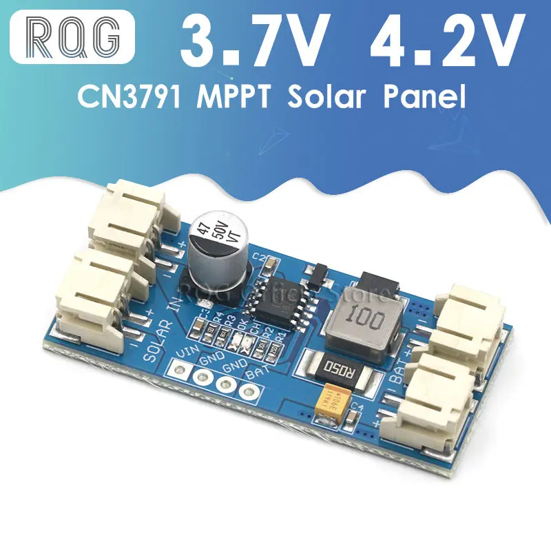 

1 Cell Lithium Battery Charge 3.7V 4.2V CN3791 MPPT Solar Panel Regulator Controller Solar Panel Charger Board Controller Module