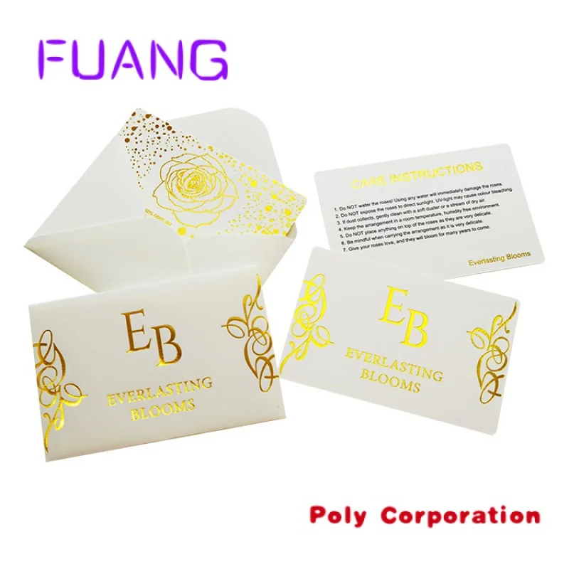 Изготовленный На Заказ экологически чистый простой бумажный Свадебный Картон