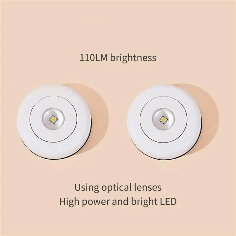 

Touch Atmosphere Lamp Led Cabinet Lights Night Light Wall Lamp Touch Lamp Sunlight Battery Powered Closet Night Light