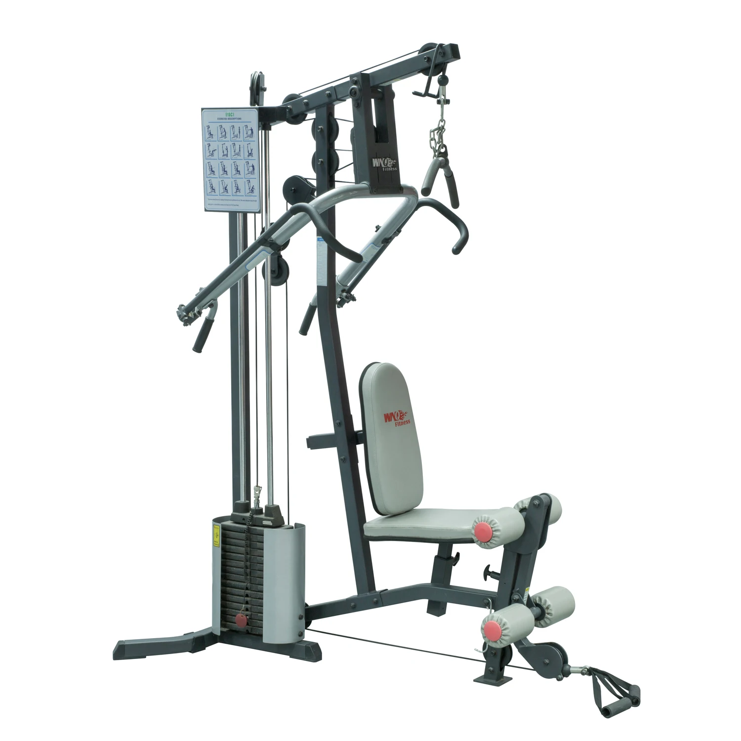 

Single Station Deluxe Home Gym Integrated Training Machine Fitness Equipment