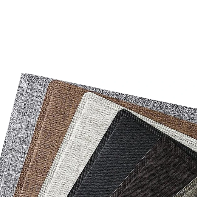 

Table Mat Nordic PU Leather Heat-proof Placemat Insulation Waterproof Oil-proof Table Mats For Home Hotel Decoration