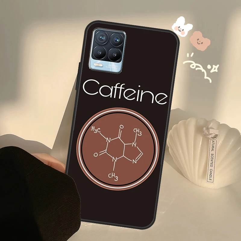 Чехол с изображением научной химии кофеина для OnePlus 10 9 Pro 8T 9R Nord2 чехол Realme GT Neo 2 3