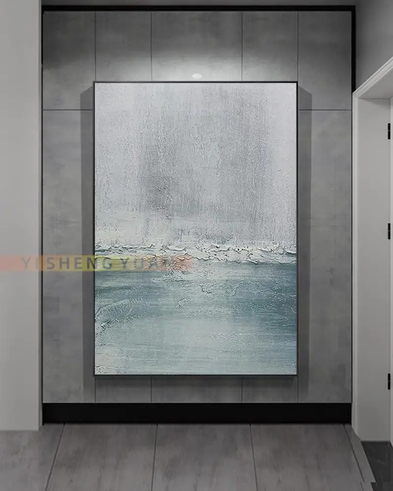 Объемная Толстая акриловая Картина на холсте современная новая абстрактная