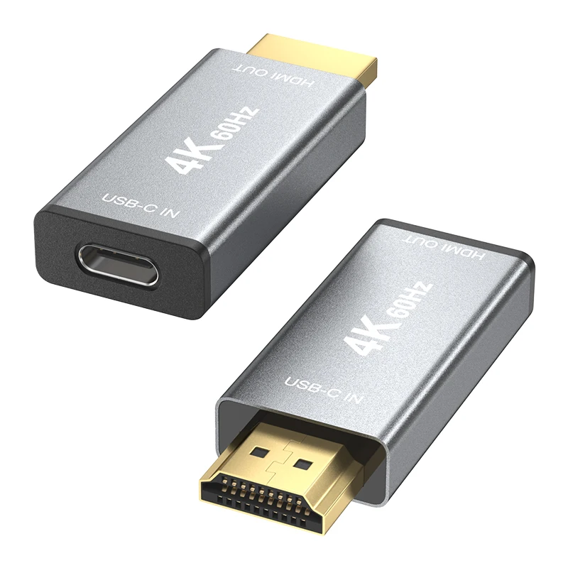 Cena Ult-unite 4K @ 60Hz Typ C Na HDMI Męski Adapter USB-C żeński Adapter Konwerter Do Apple Huawei Dell HP Laptop Projektor HDTV