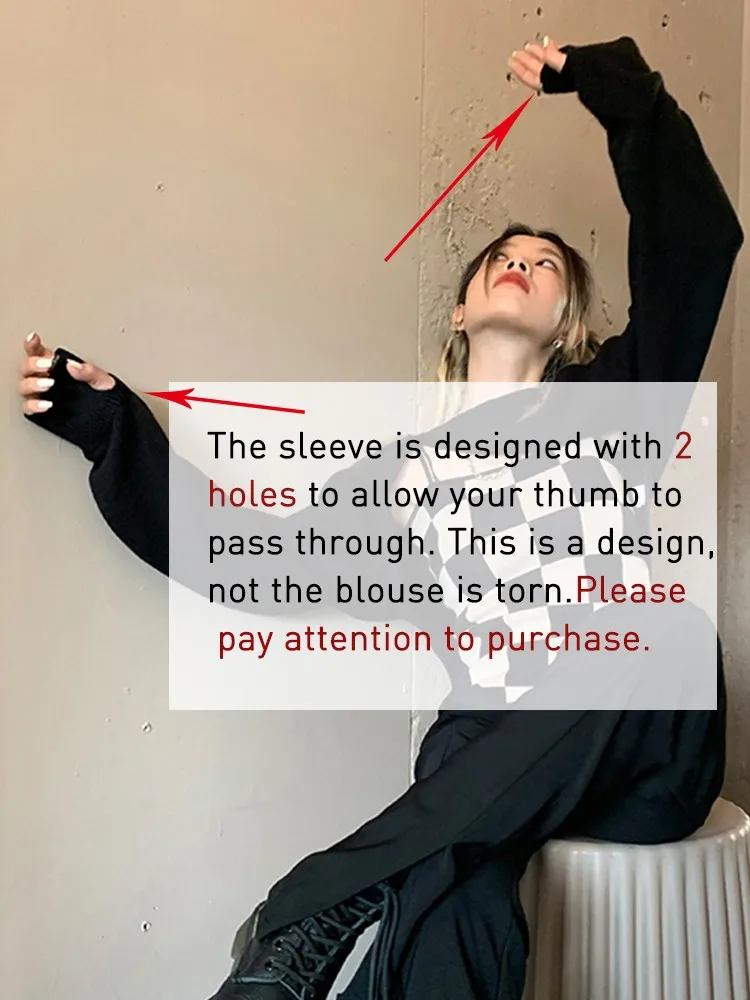 Женская футболка-топ с шахматным узором в Корейском стиле