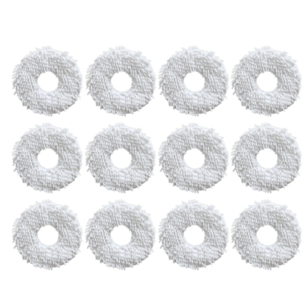

12Pcs for ECOVACS DEEBOT X1 Omni Turbo Robot Vacuum Cleaner Mop Cloth Rotating Cloth Mop Pad Replacement Parts