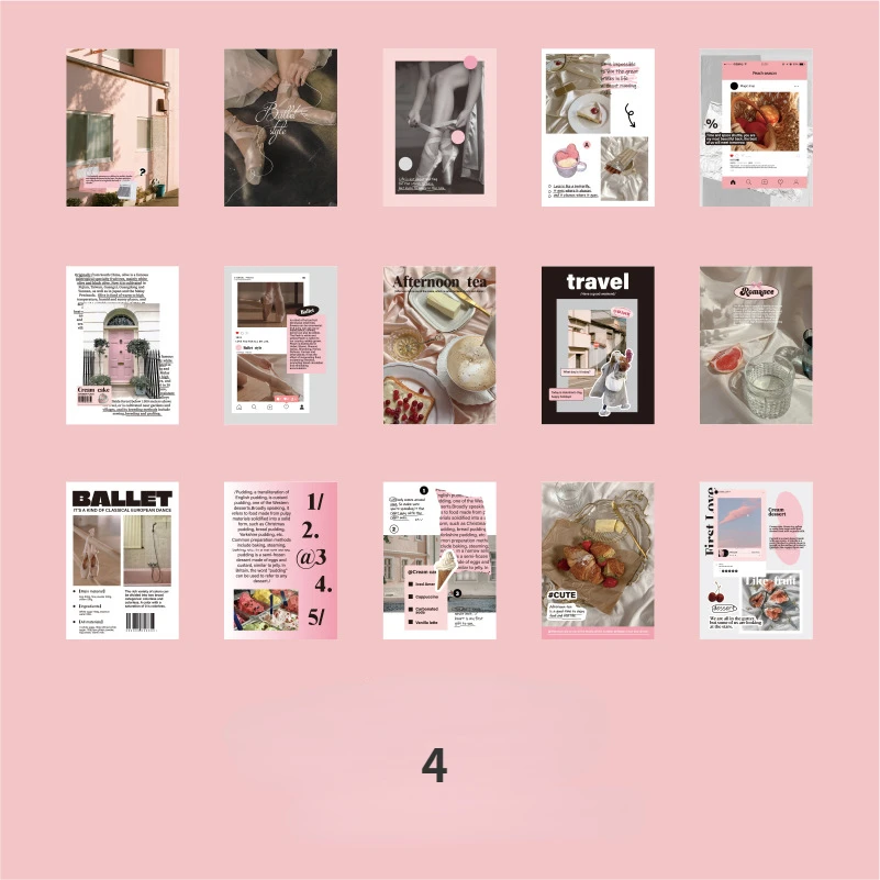 

Бумага для мистера, 60 шт./книга, INS, материал в буквальном стиле, книга, справочник, сделай сам, базовый материал, сцена, картон, канцелярские принадлежности, украшение комнаты