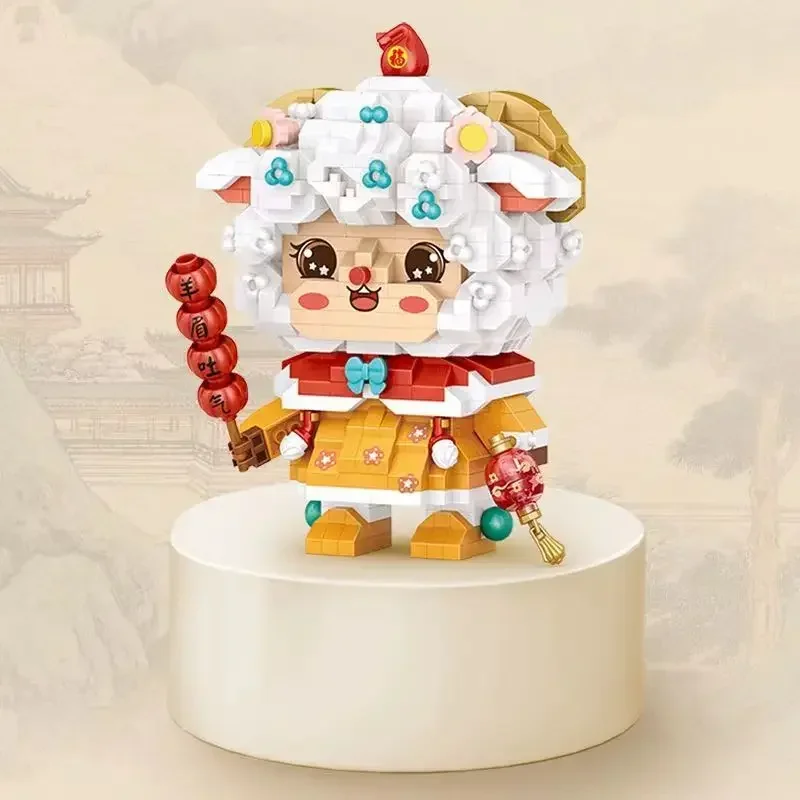 Конструктор из мелких частиц с изображением знаков зодиака