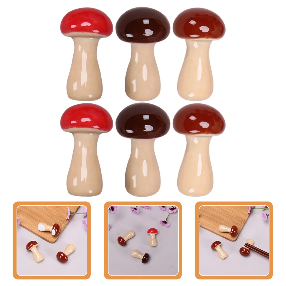 

Rest Chopsticks Spoon Stand Holder Porcelain Holders Chopstickspatula Utensil Countertop Brush Ceramic Dinner Rack Novelty