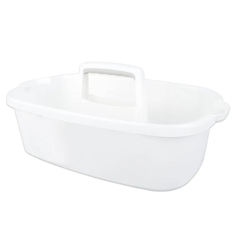 

Plastic Storage Basket Portable Shower Caddy Tote Organizer Basket With Handle For Bathroom, Bedroom, Kitchen