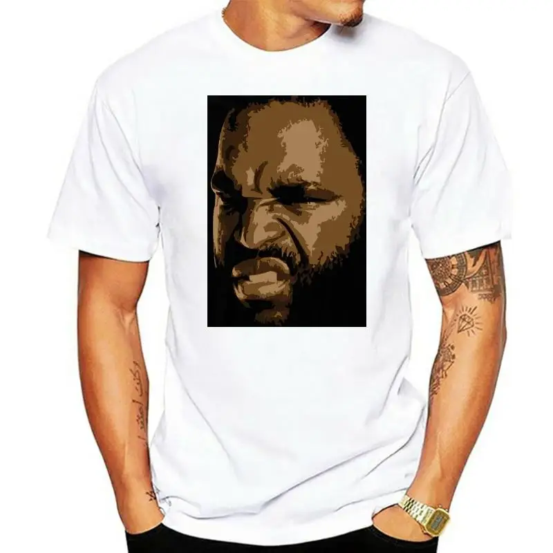 

Мужская футболка с коротким рукавом Mr. T, черная футболка большого размера, Приталенная футболка