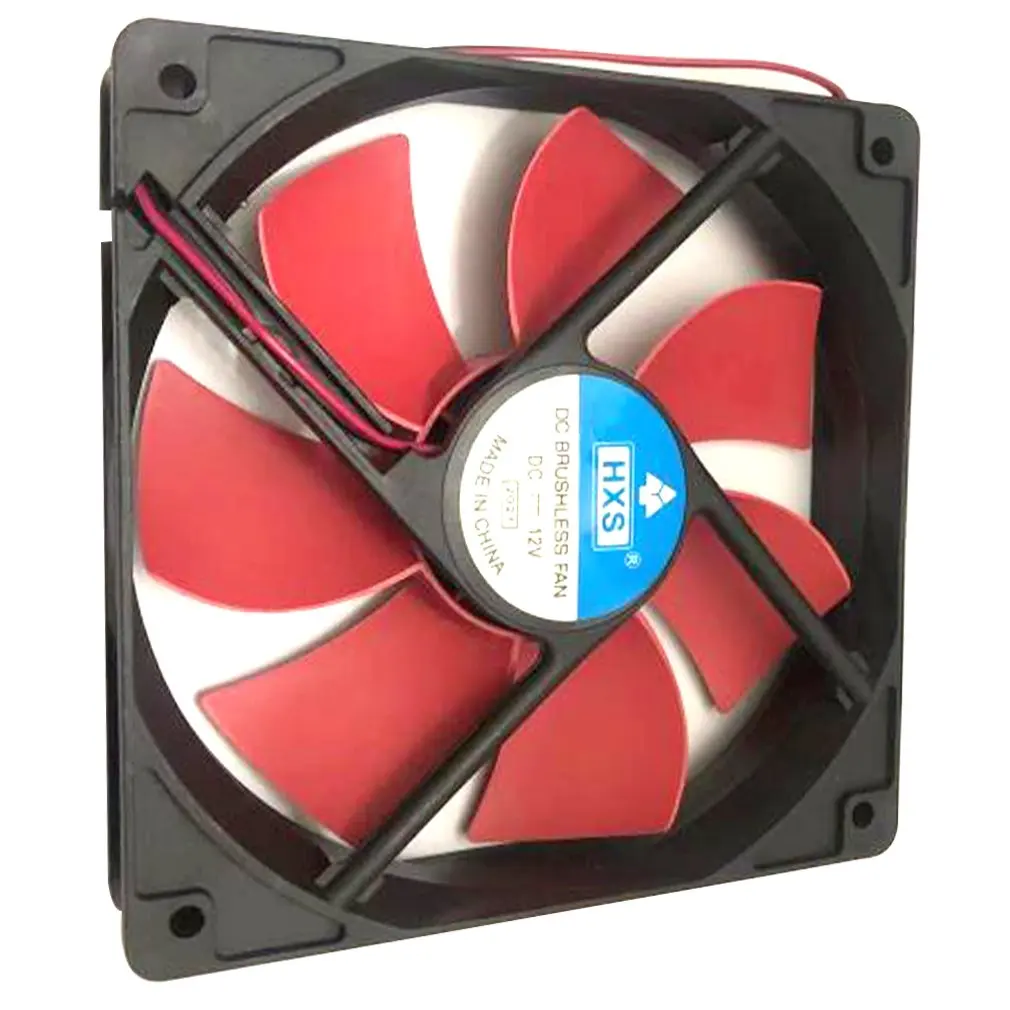 

Portable Computer Double Head 12CM PC Computer CPU Cooling Fan Cooler Super Quiet Silent CPU Cooling Fan for PC