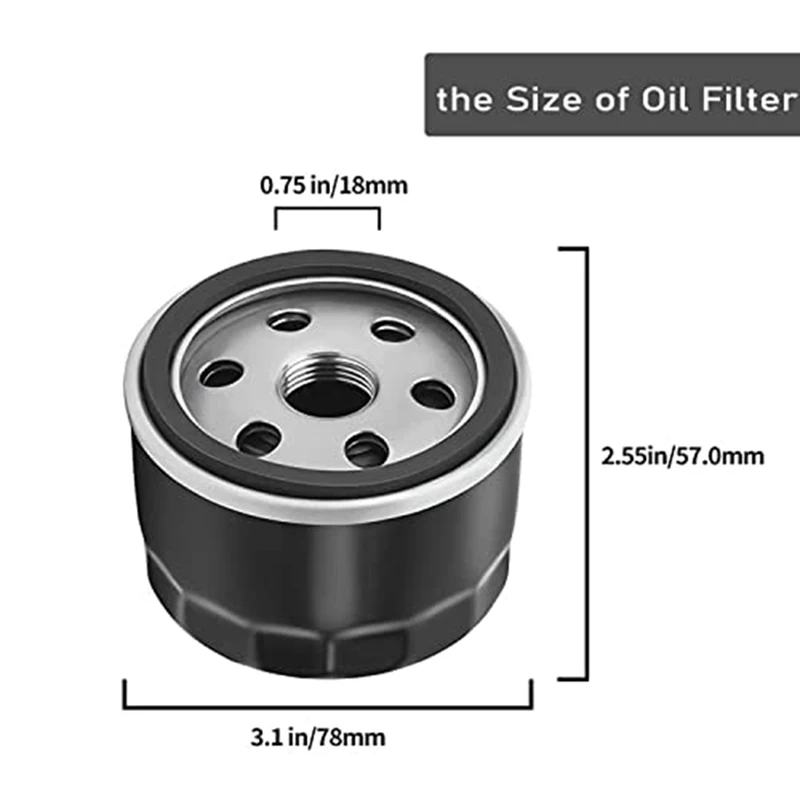 Масляный фильтр для John Dee AM125424 696854 492932S 492932 695396 GY20577 492056 842921 Kawasaki 49065-7007