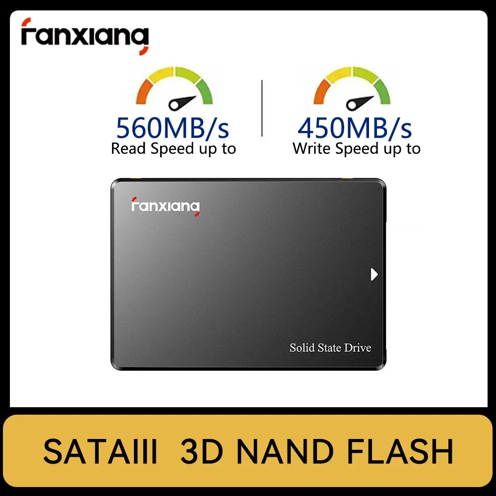 SSD-накопитель Fanxiang S101 120/128/256/512/480/240/2 5 ГБ SATAⅢ 1 ТБ