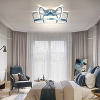 minimalist design crown gold pink blue led chandelier for bedroom living dining baby room kitchen entrance hall interior lamp