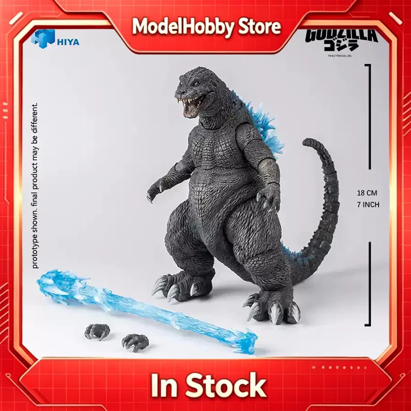 Фото В наличии: Коллекционная фигурка Hiya Toys EBG0183 Heat Ray Godzilla 2001 GMK Giant Monsters All-Out Attack Kaiju, подарок №1