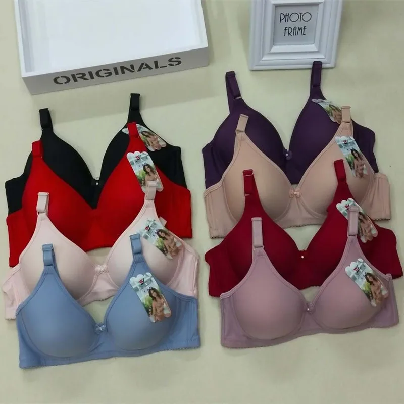 Size From 34/75 To 42/95 Quinquagenarian Women Thin and Glossy  Bra  Underwear Get One Bra  Extension Free for Every Purchase