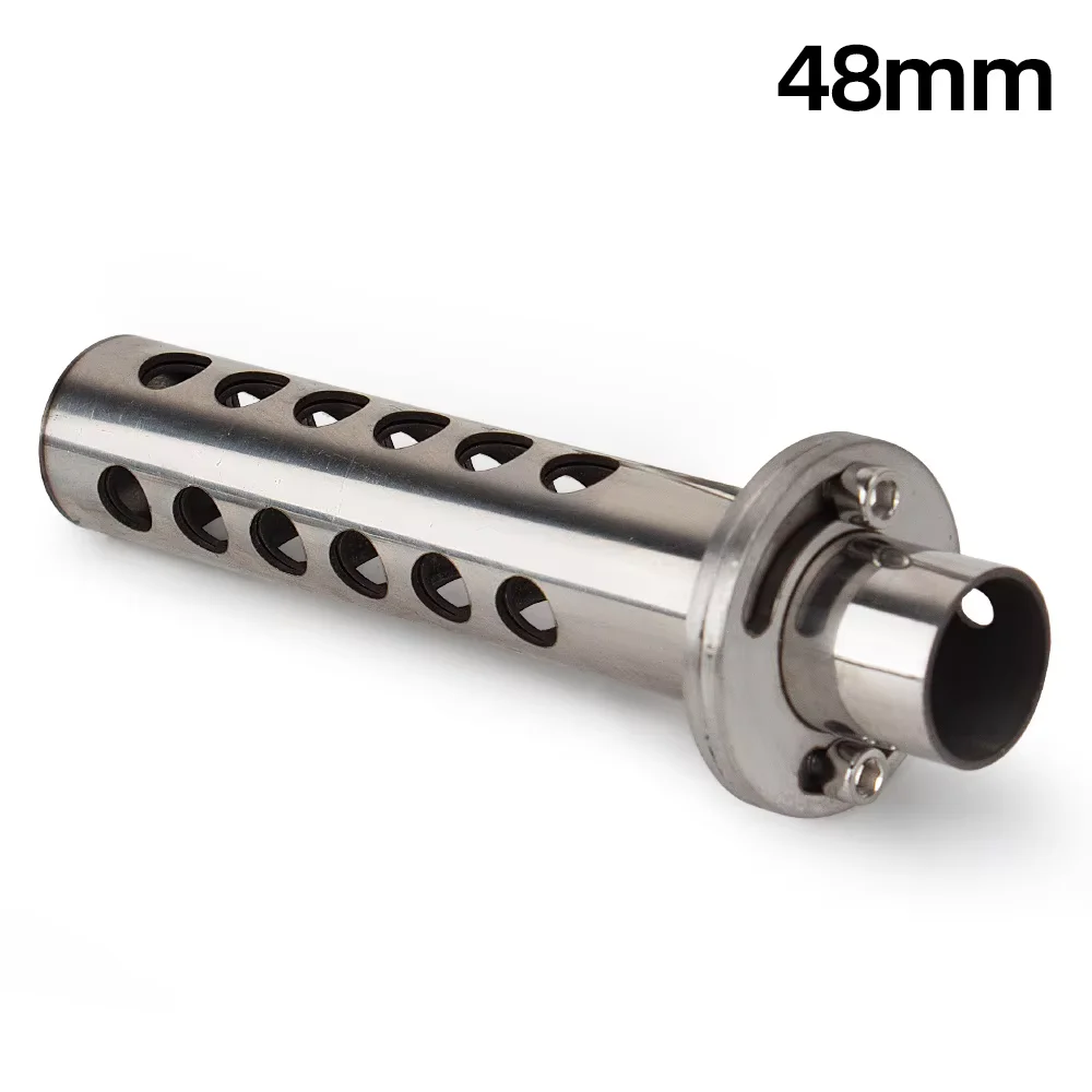 

Универсальный выхлоп мотоцикла из нержавеющей стали DB Killer 48 мм, вставка перегородки клапана, глушитель DB Killer для глушителя 51 мм