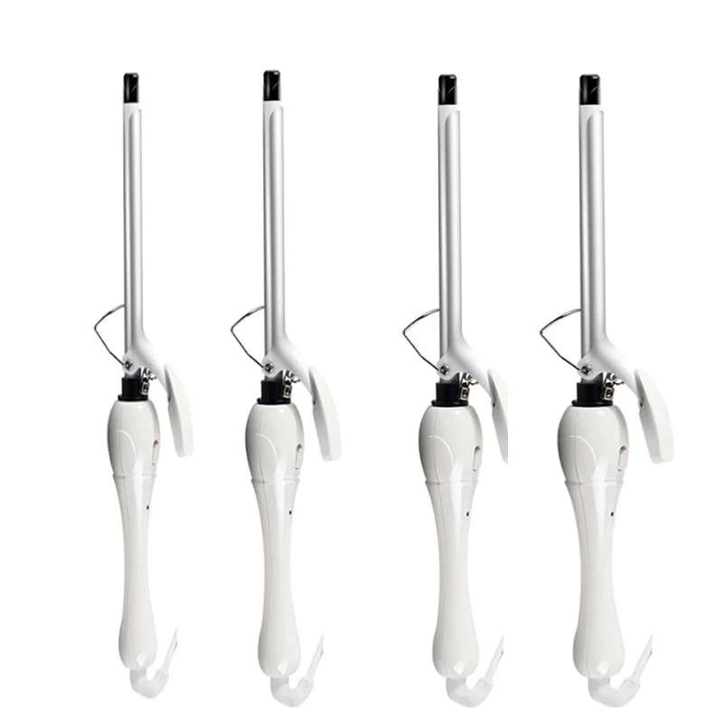 

Mini Hair Curling Iron Ceramic Styling Tools Professional Hair Waver Pear Flower Cone Roller Curling Wand EU Plug
