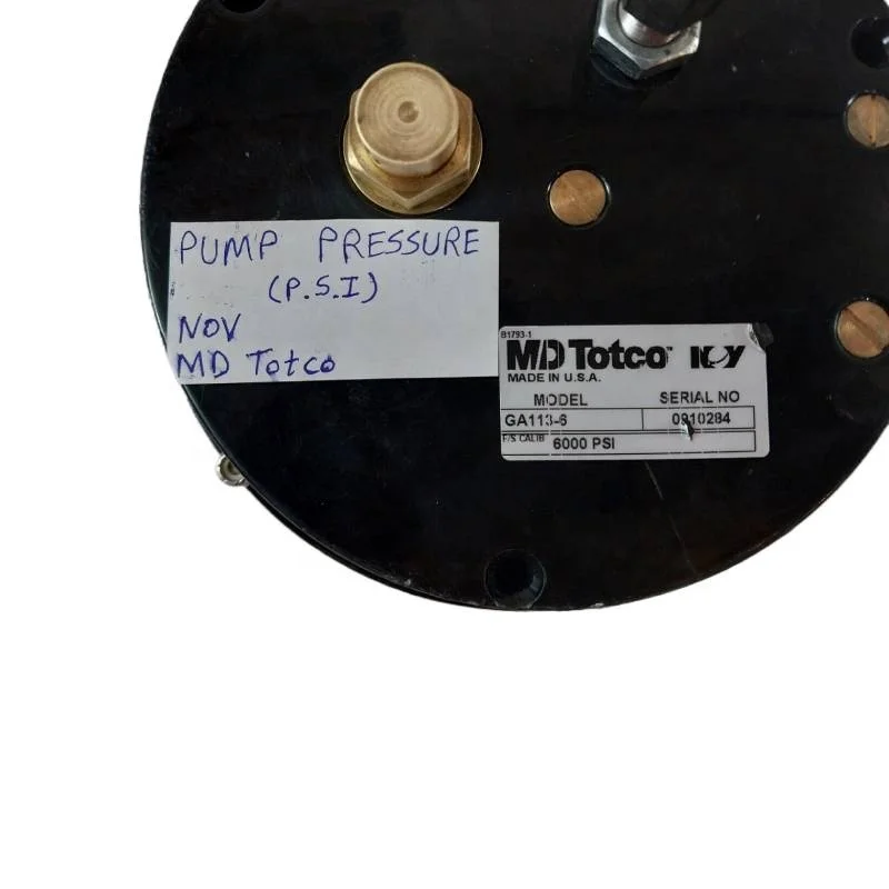 Md Totco Ga113-6 Новогональный манометр Varco Oilwell 6 дюймов измерительные и инструменты