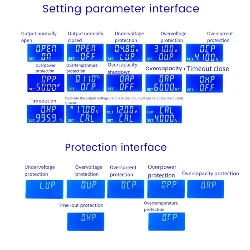 Понижающий преобразователь постоянного тока с ЧПУ CC CV 0 5-30 В 4A Регулируемый
