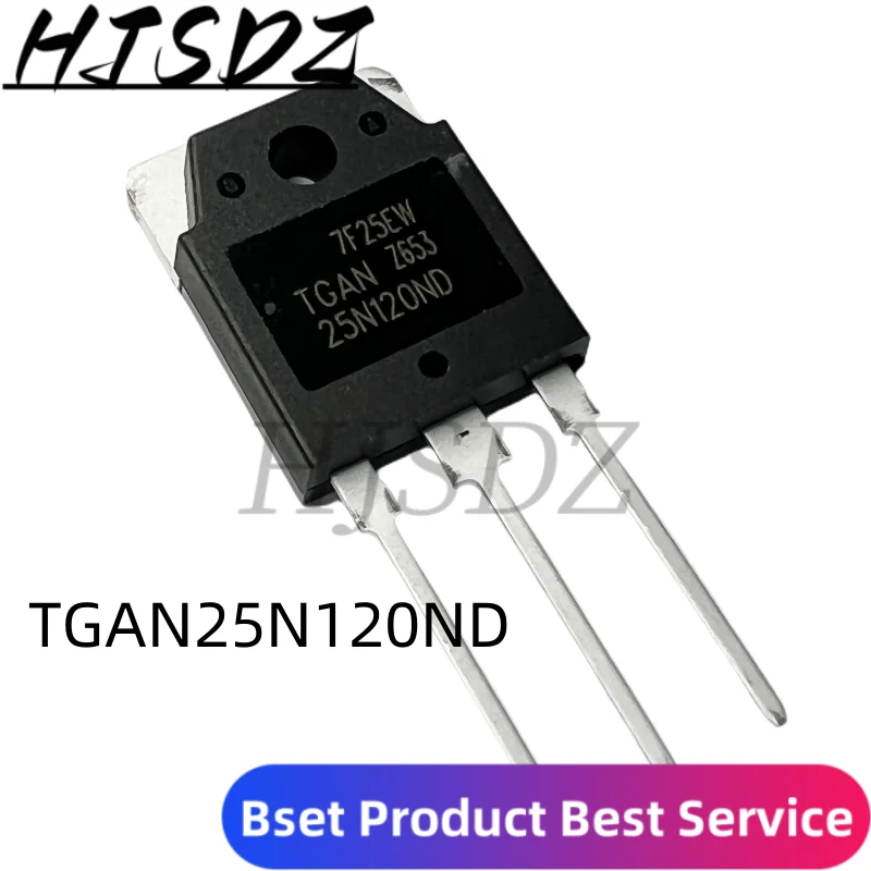 Оригинальный nuevo 2 piles/TGAN25N120ND 25N120ND TGA25N120ND TO-3P 1200V 25A