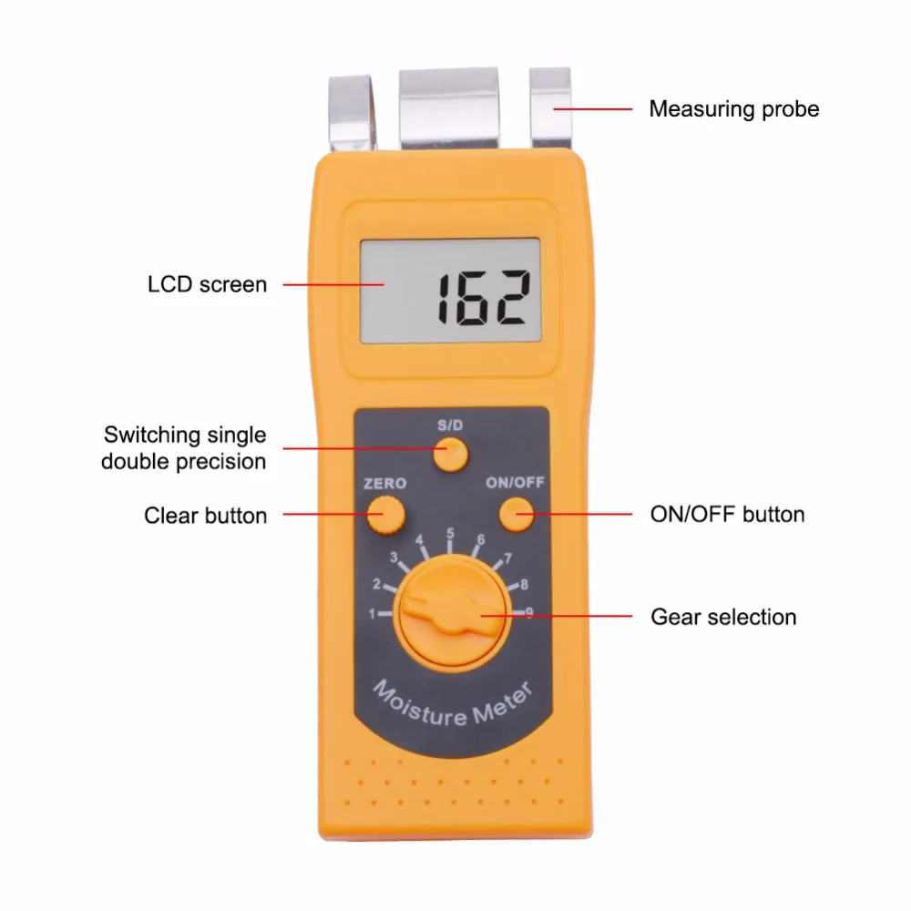 

DM200C Concrete Moisture Meter High Performance Portable