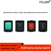 kcd4 rocker switch on offon 23 position 4pin 6pin electrical equipment with light power switch switch 16a 250v20a 125vac