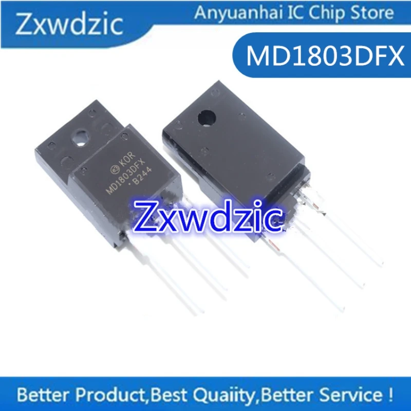 

10pcs New Original MD1802FX MD1803DFX TO-3PF Mos Fet 1500V 10A