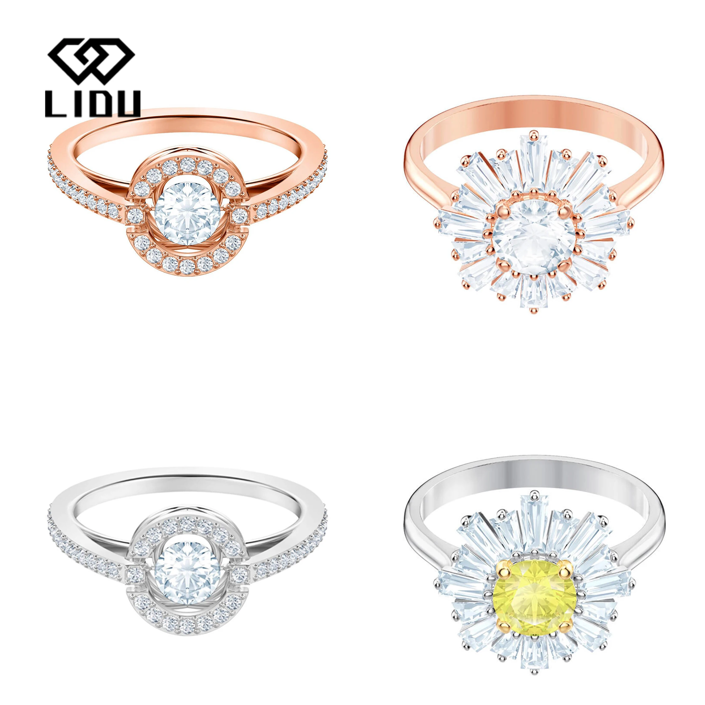 

LIDU Is A Stylish, Elegant And High Quality Sunflower Ring, Which Delivers Gifts To Friends Free Of Charge
