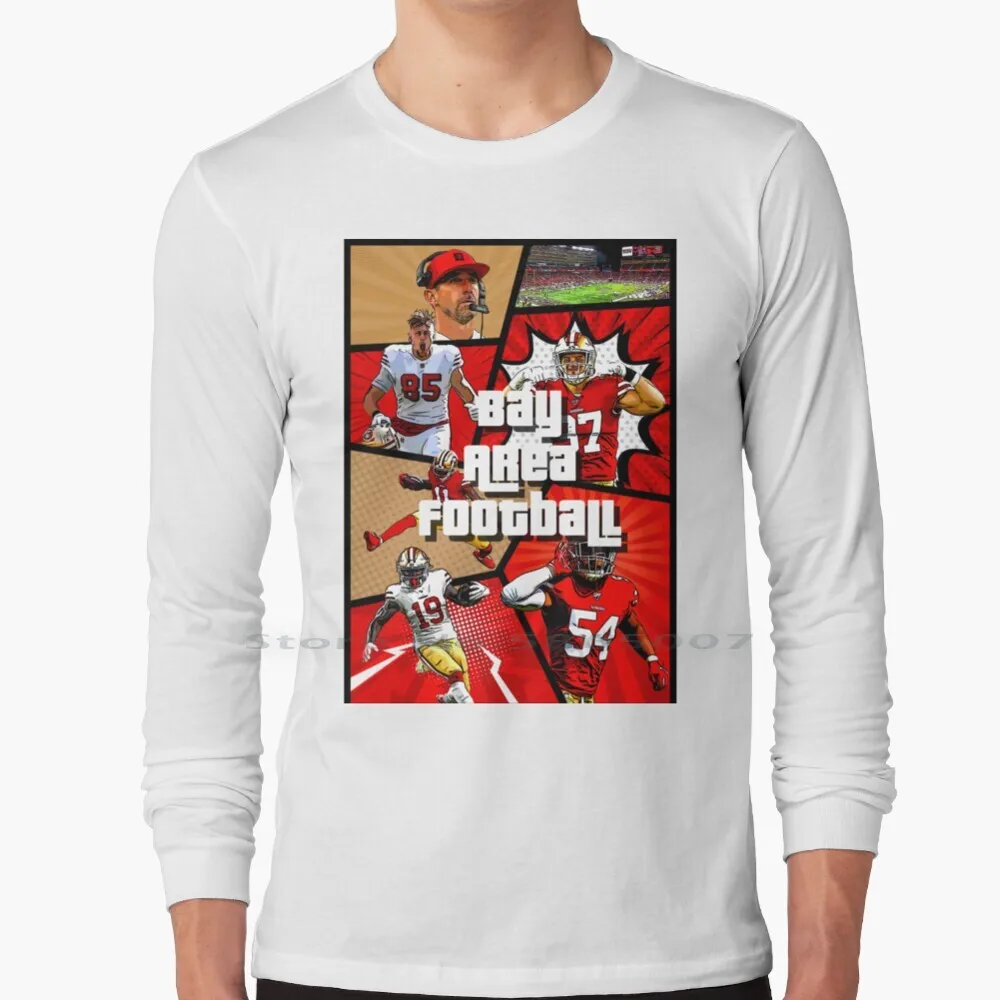 Футбольная площадь Bay 100% хлопок раньше тройная насадка Deebo Самуэль Брэндон аюк