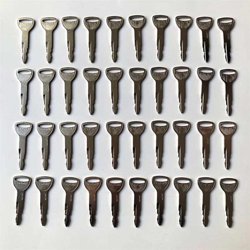 40 шт. ключ Toynew A62597 57591-23330-71 зажигания для вилочного погрузчика Toyota новая модель