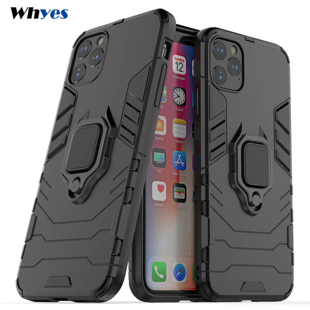

Магнитный противоударный бронированный чехол для iPhone 13, 12 Pro Max, 11 Pro, SE 2020, чехол для телефона с кольцом для Apple iPhone XS, Max, XR, 6, 6S, 7, 8 Plus