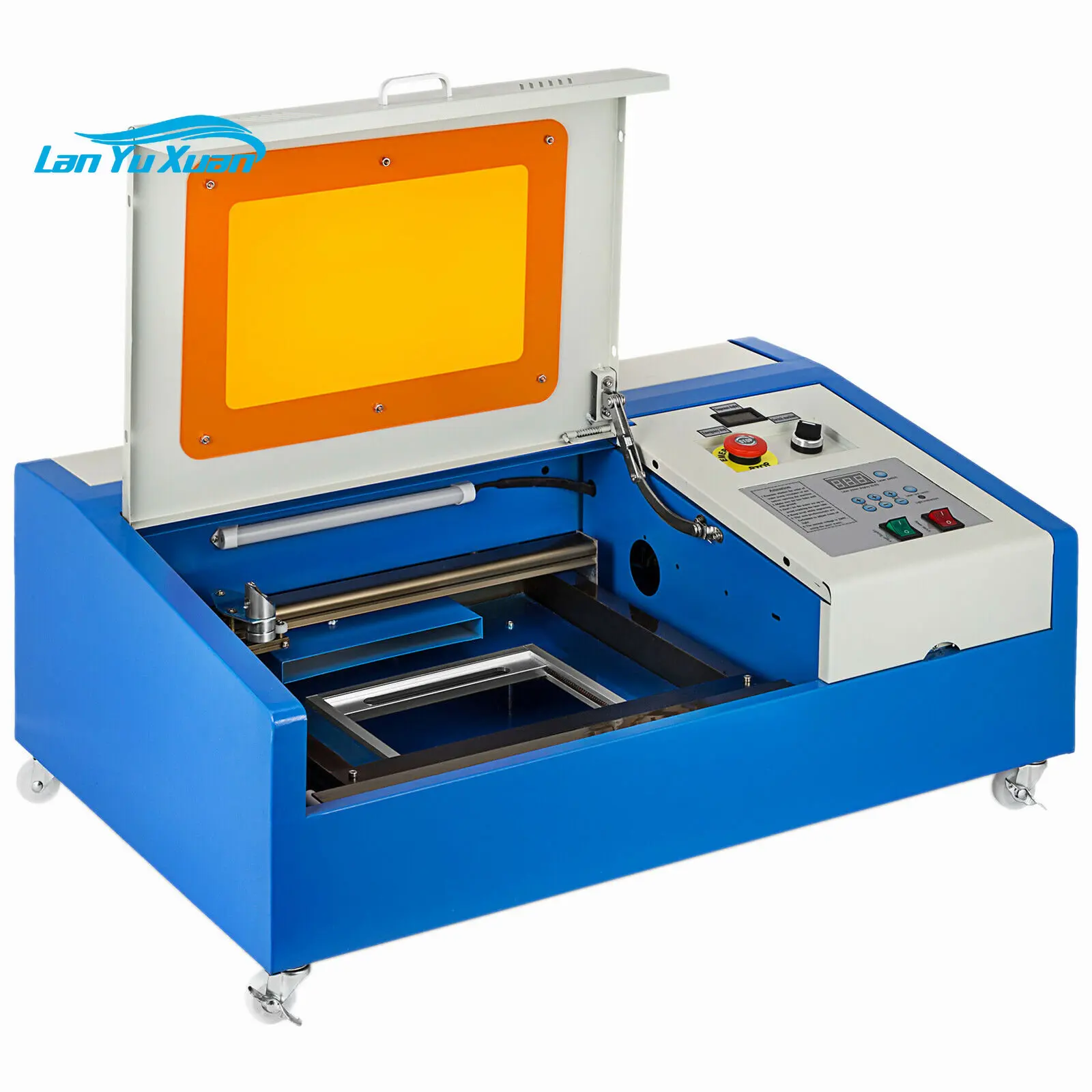 

3020 CNC резиновый штамп портативный 40w Co2 лазерный гравировальный станок