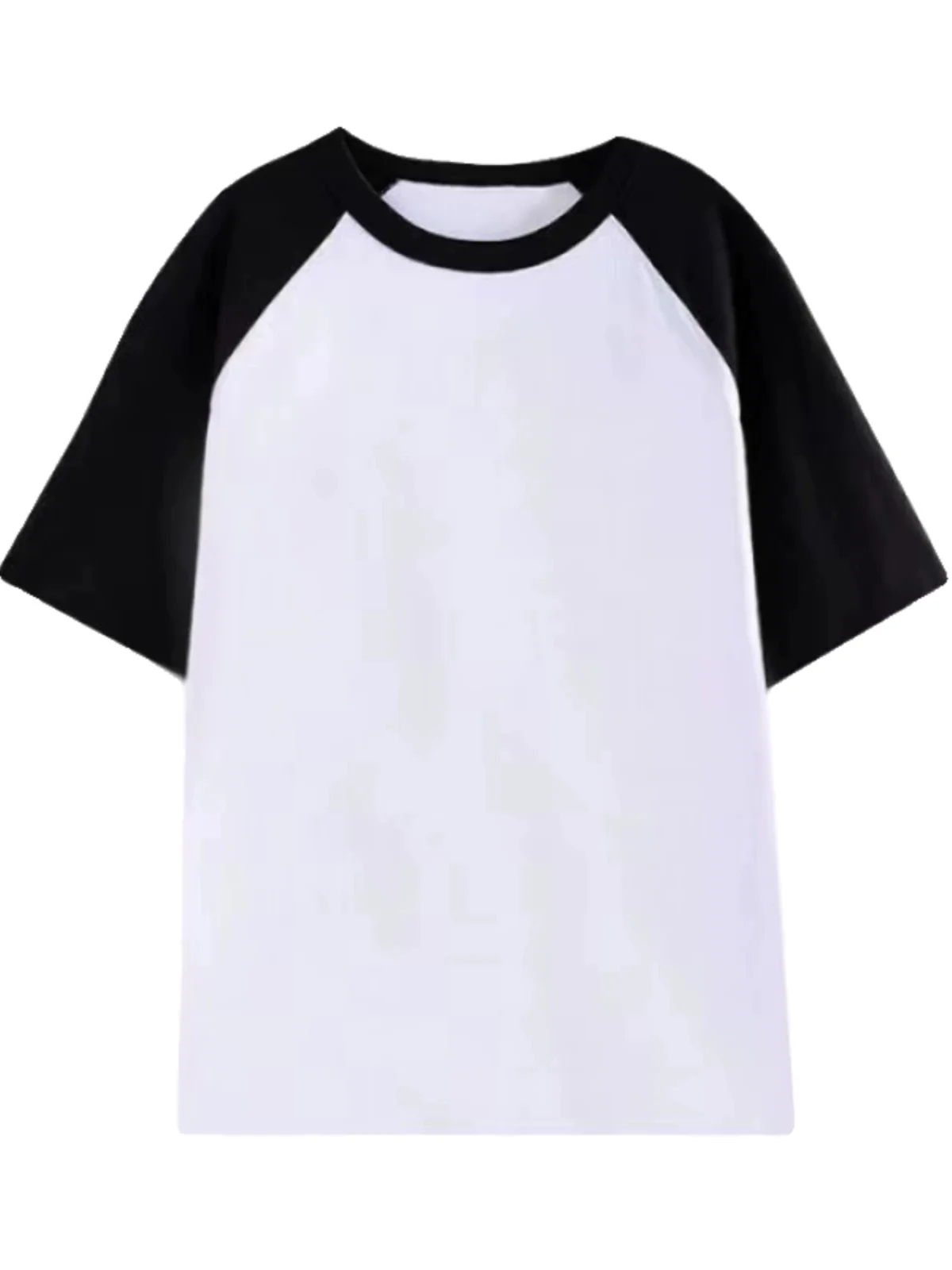 Американский модный бренд 280G футболка из плотного хлопка контрастного цвета