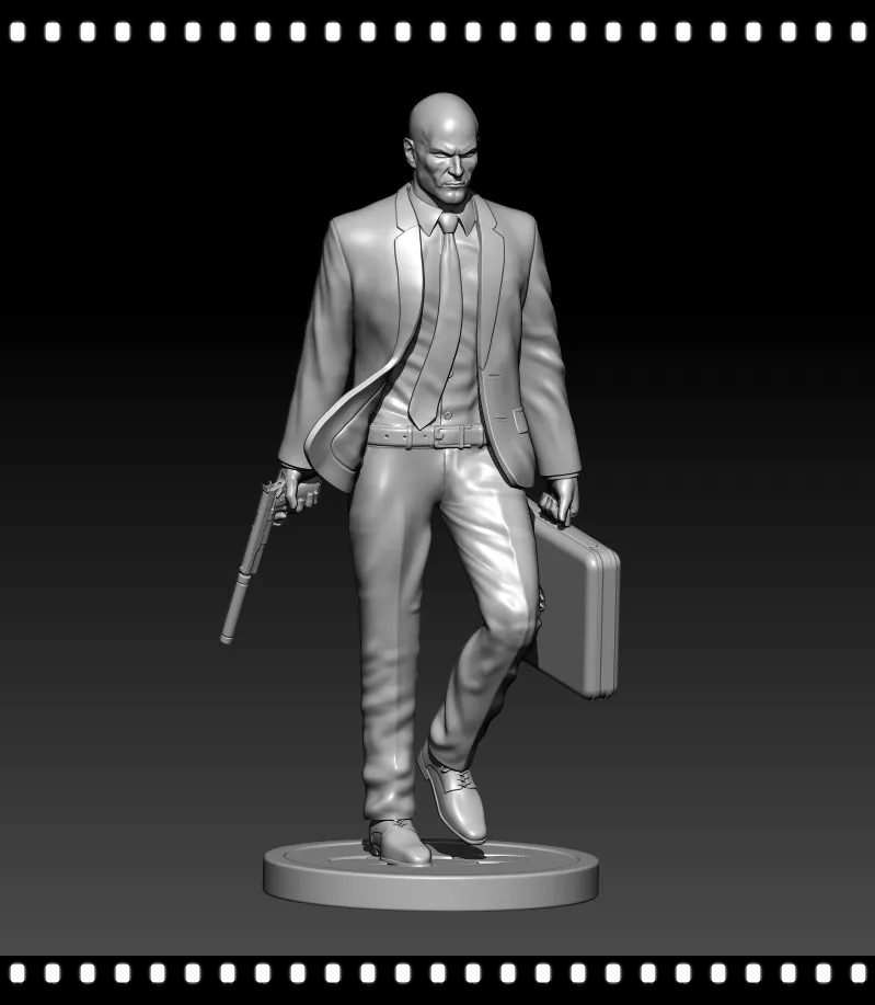 

Unpainted Resin Model Kits 1/24 75mm killer 2 1/18 100mm GK Resin Model Anime Figure 3D Printing Garage Kit 650