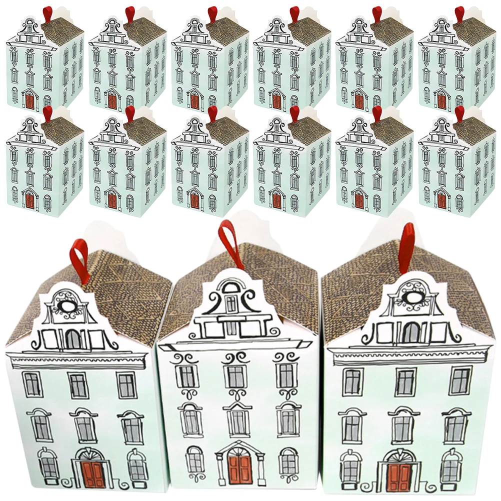 

20 Pcs Halloween Presents Gift Case Wedding Elegant Bridesmaid Bags Paper Holder