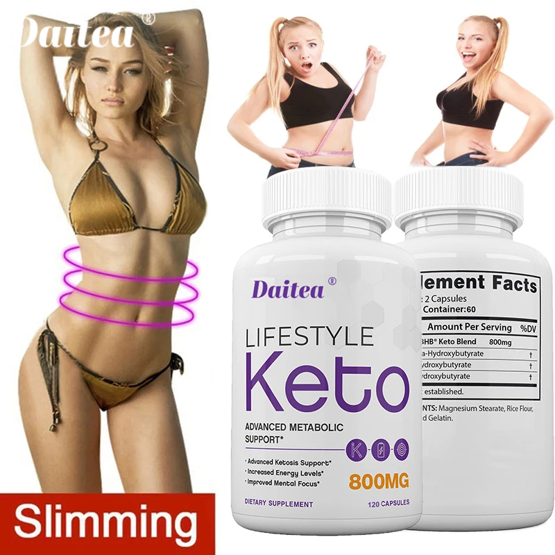 

Daitea KETO - Ketogenic Weight Loss, Best Ketogenic Carb Blockers, Antifungal, Antiviral, Boost Energy Levels, Mental, Focus