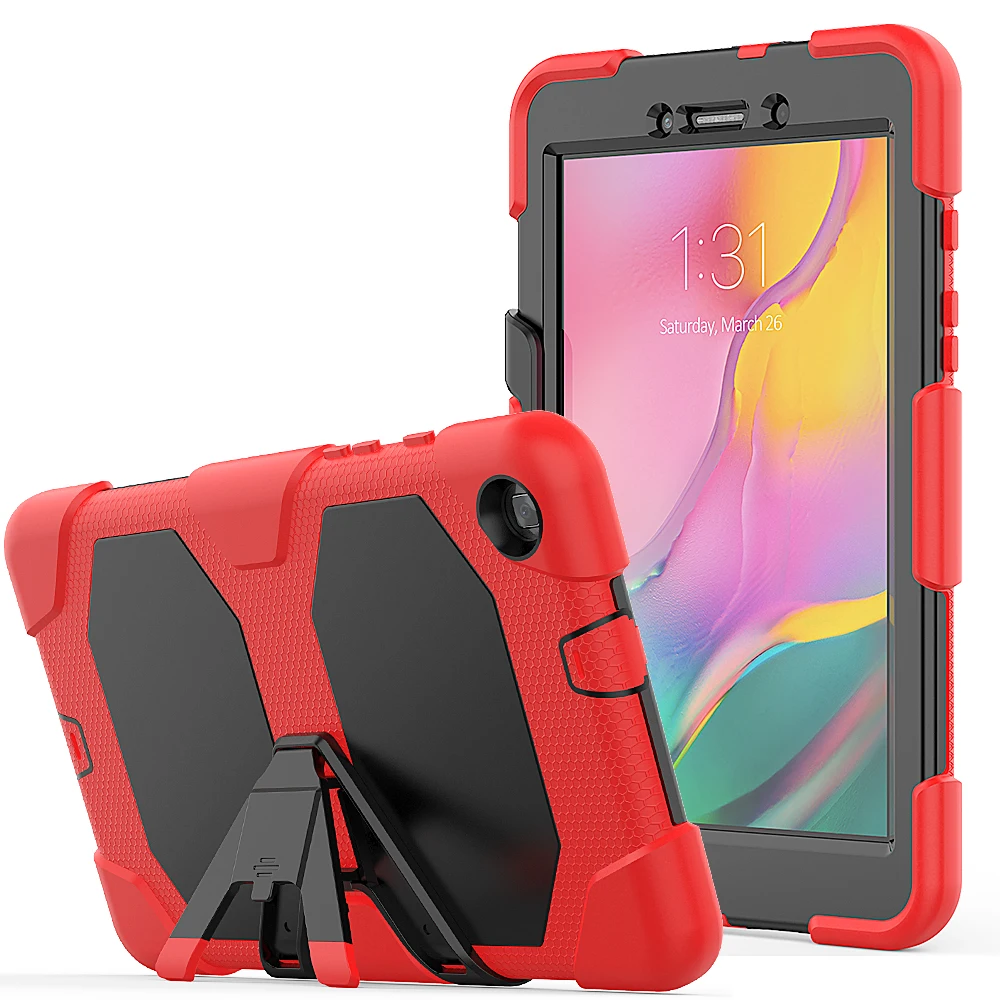 

Shockproof Hard Case for ipad Pro 11 Case 2020 with Removable Kickstand Front Screen Protector Heavy Duty Silicone Tablet Cover
