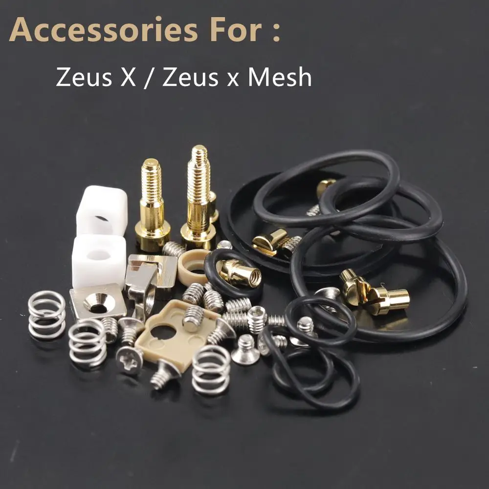 

Replacement Sealing Silicone O Ring 304 Stainless Steel Chimeey Insulating gaskets, Electrodes For Zeus X rta Zeus X Mesh Tank