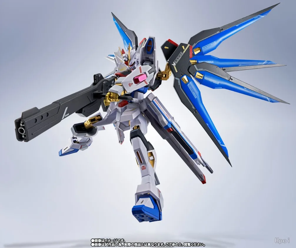 Фото Металлическая фигурка BANDAI ROBOT Damashii ZGMF/A-262B, коллекционная модель Gundam SEED FREEDOM, подарок для фанатов №5