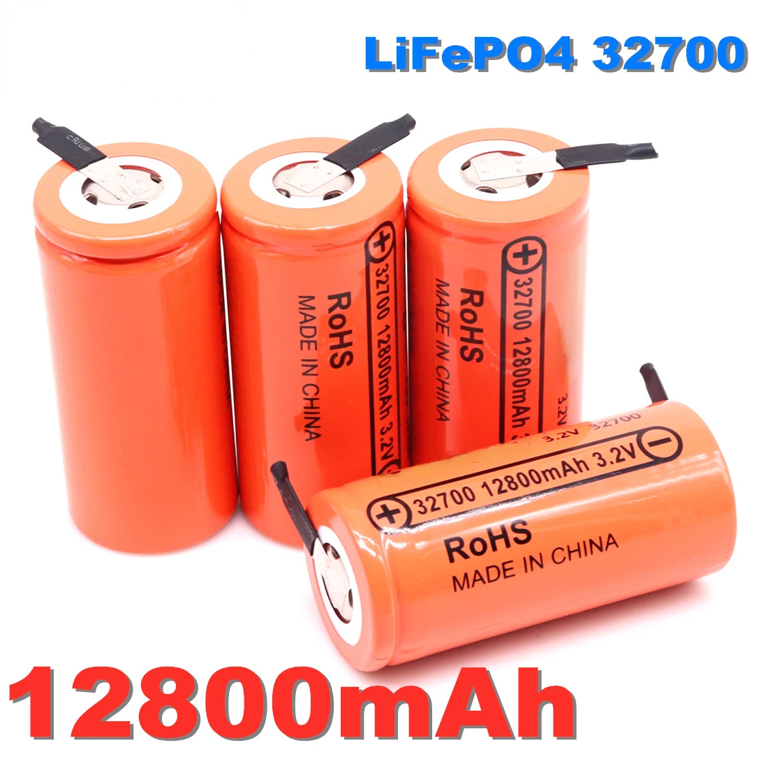 

Аккумулятор LiFePO4 высокой емкости 2021 в, 3,2, 32700 мАч, 12800 Ач, 50 А, максимальная мощность разряда батареи высокой мощности + никелевые пластины