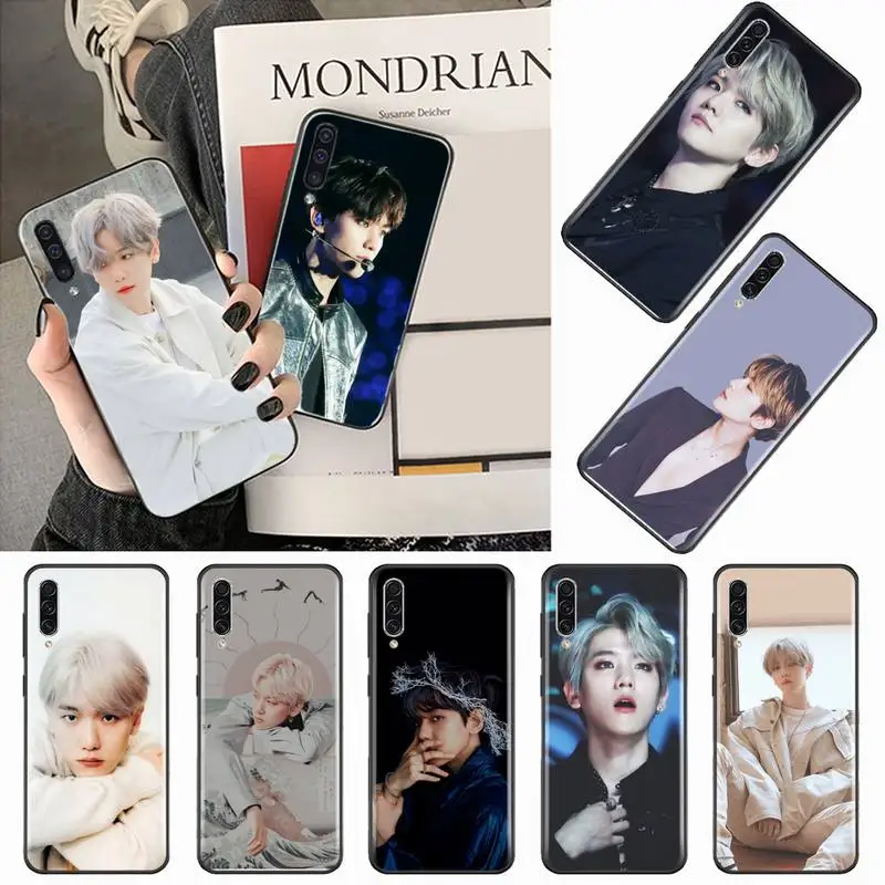

BaekHyun kpop EXO Phone Case For Samsung galaxy A S note 10 12 20 32 40 50 51 52 70 71 72 21 fe s ultra plus