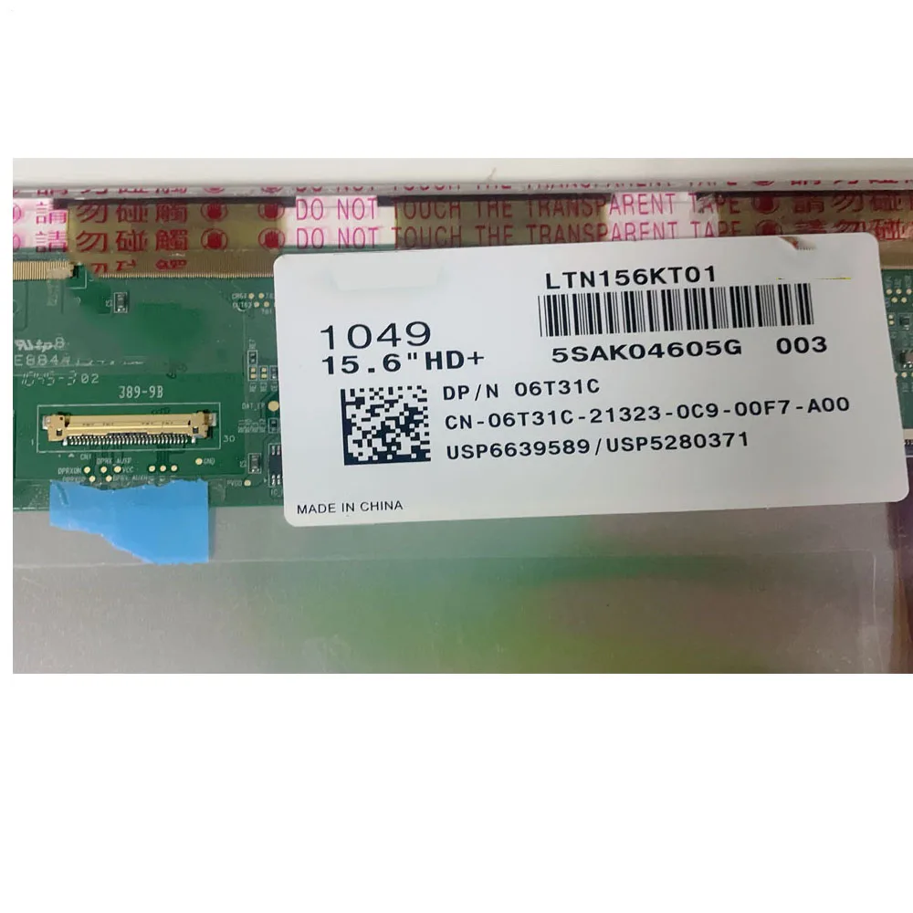 15 6 &quot40PIN 1600*900 светодиодный ЖК-дисплей LTN156KT01 02 06T31C LP156WD1 TLB2 42T0743 N156O6-L01 для Lenovo W510 W520