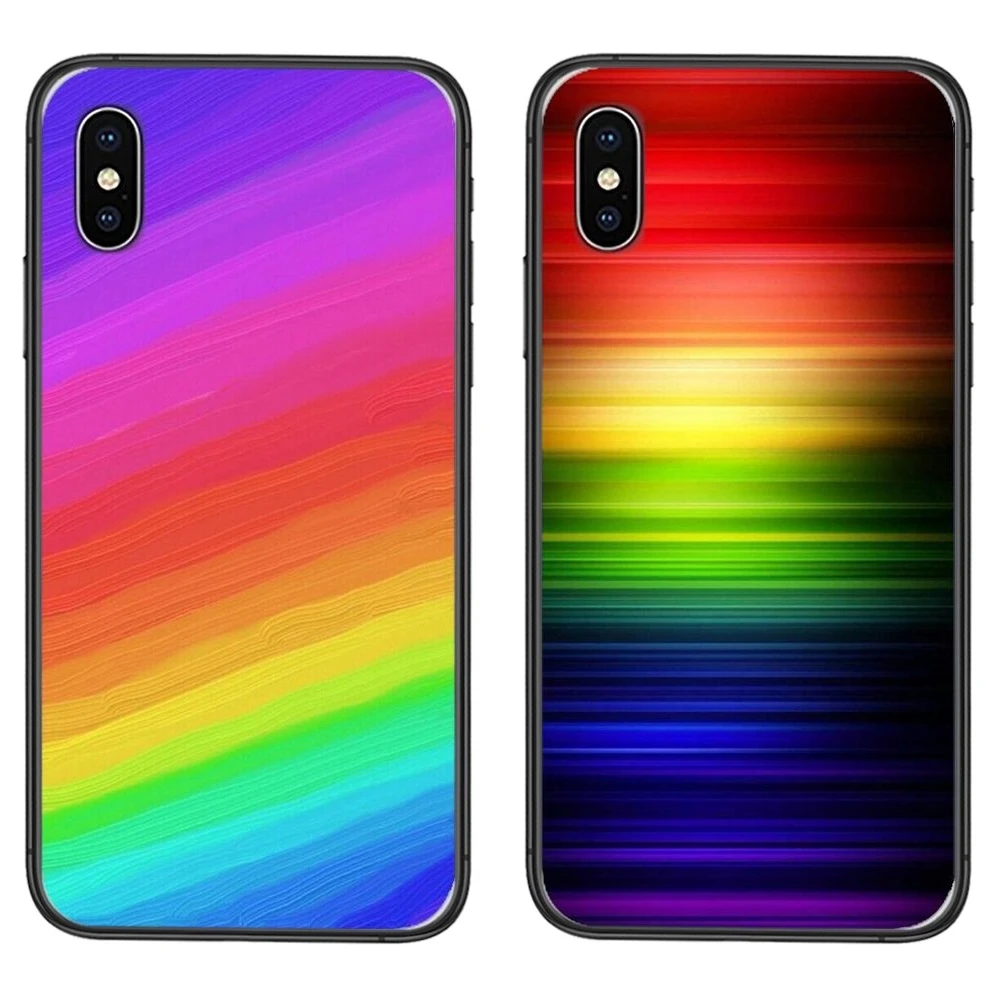 Красочная радуга для Huawei Nova 8 se pro y5 y9 Mate 20 30 10 40 Lite Pro plus полуцены аксессуары чехол