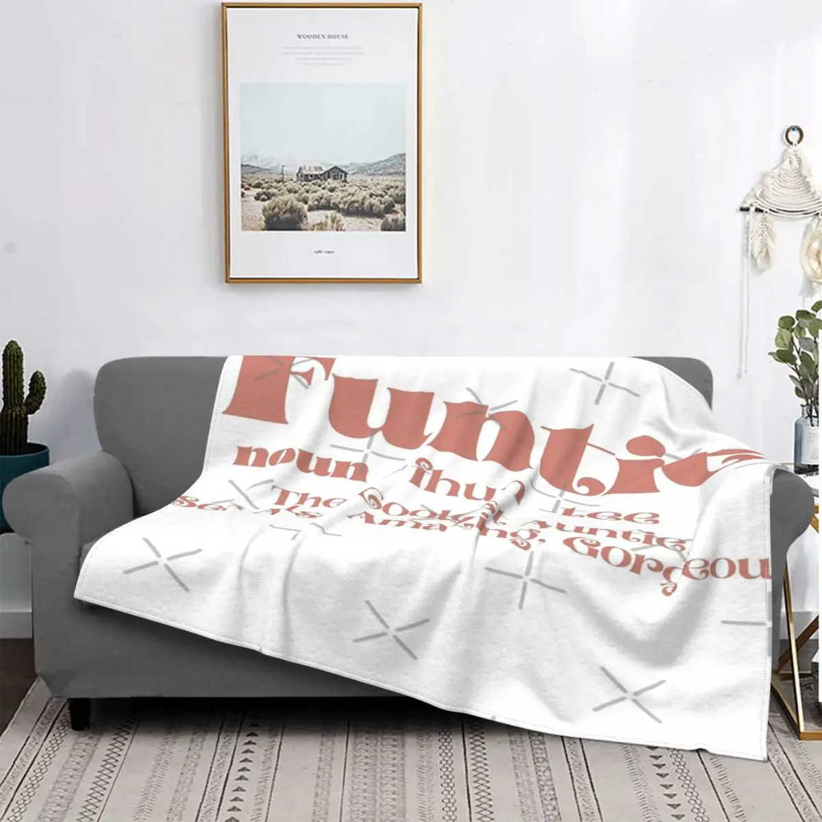 

Funtie definición-Manta divertida para la cama, para la playa a cuadros colcha, Picnic, manta para la cama