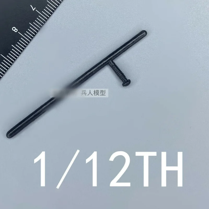 

1/12 Scale Accessories Soldier Crutch Model for 6" Body Figure