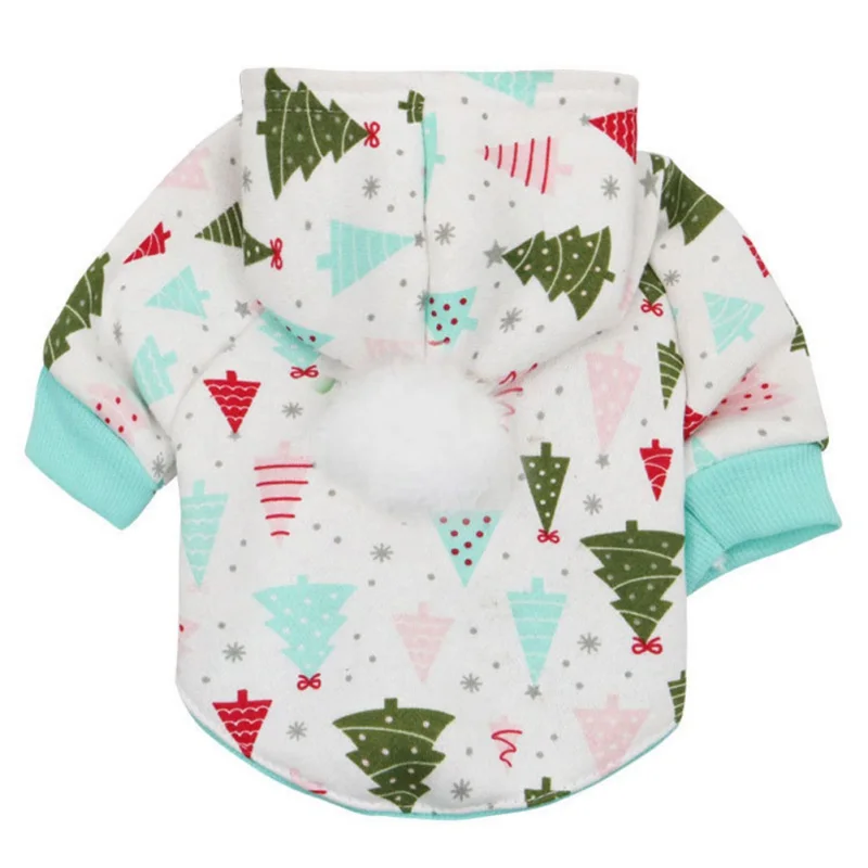 Pet Dog Clothes Christmas Costume for Dogs Clothing Winter Dog Shirt Xmas Puppy Pet Clothes for Small Medium Dogs Apparel