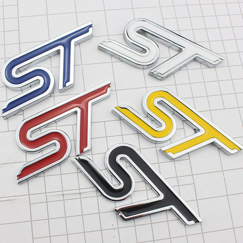 3D Металлическая Эмблема багажника автомобиля значок для Ford Focus ST стикер s MK2 MK3 Edge